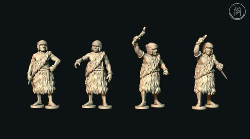 Sumerian Leader in Fur