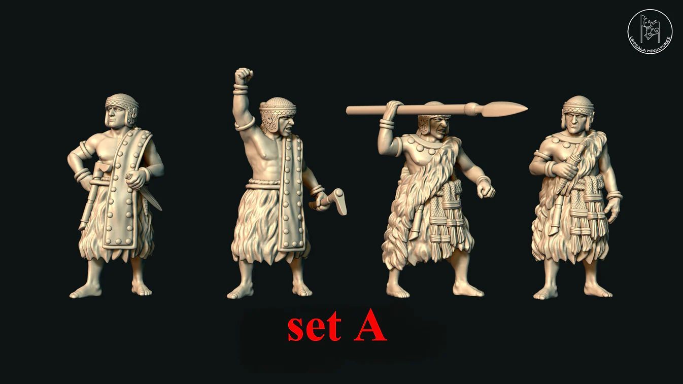 Sumerian Chariot Commanders Pack 1