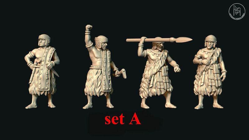 Sumerian Chariot Commanders Pack 1