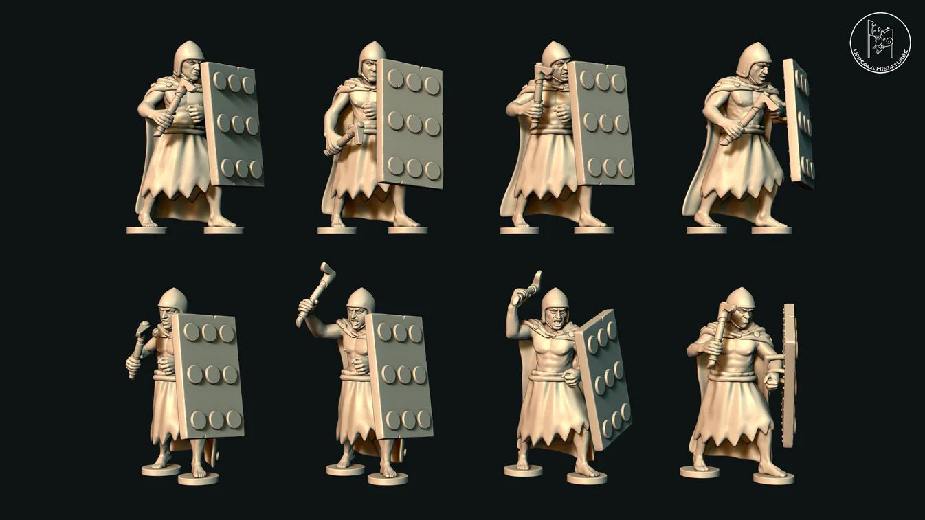 Sumerian Axemen Pack 2