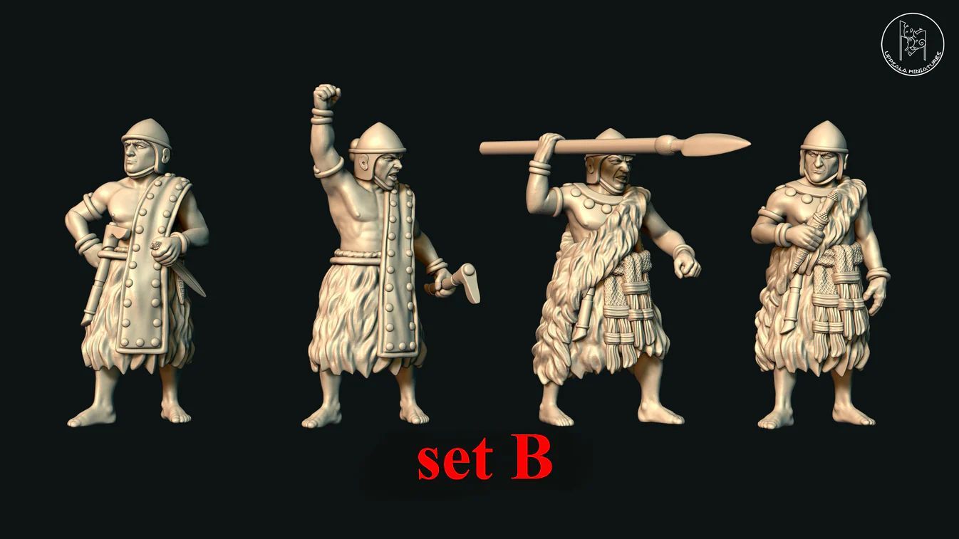 Sumerian Chariot Commanders Pack 2