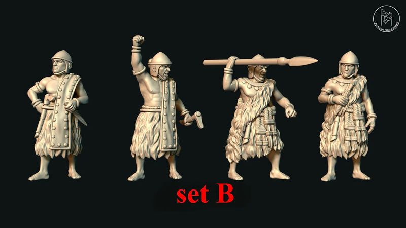 Sumerian Chariot Commanders Pack 2