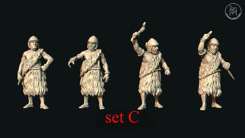 Sumerian Chariot Commanders Pack 3