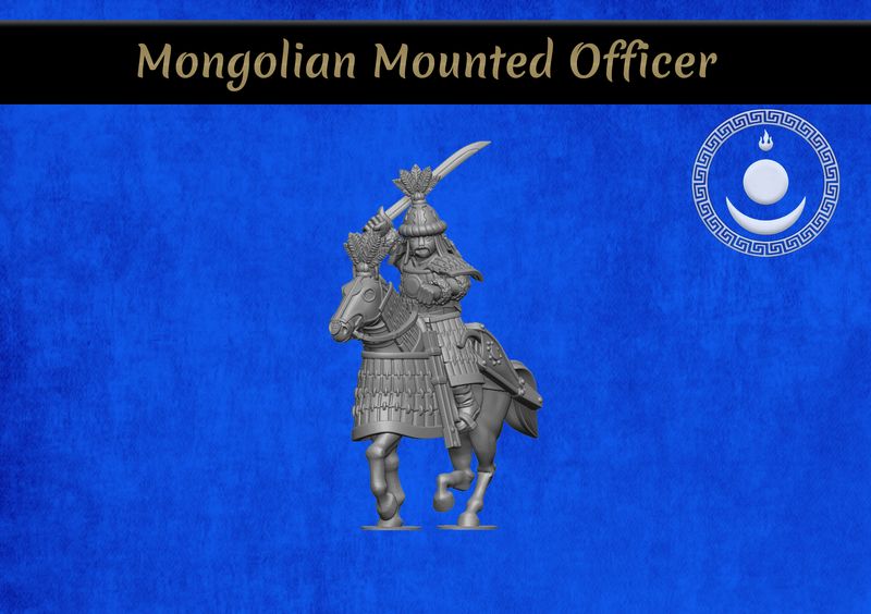 Mongolian Mounted Officer