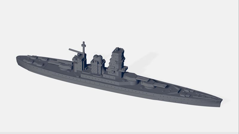 Japanese Fujimotto - Battleship