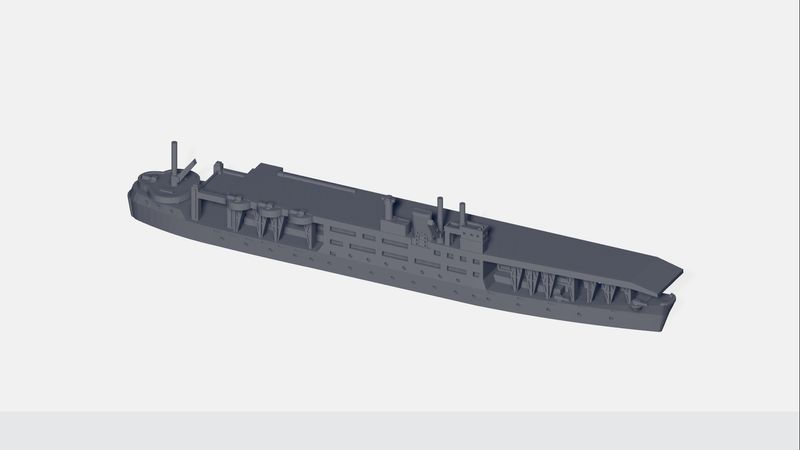 Japanese Akitsu Maru - Carrier