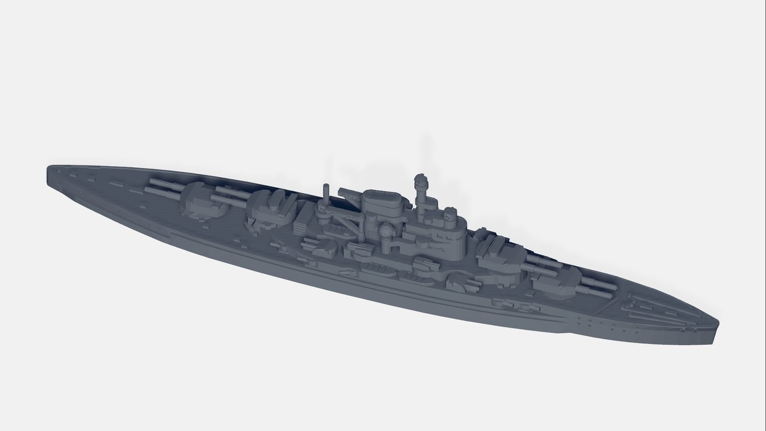 German Bayern - Battleship