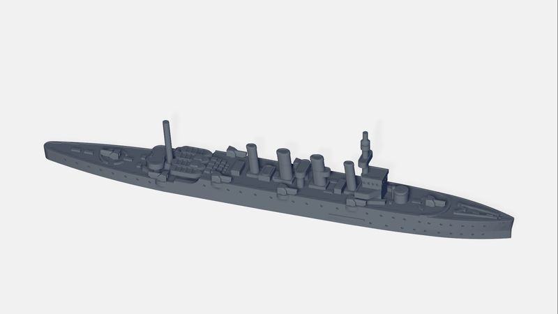 Greek Antinavarchos Kountouriotis - Cruiser