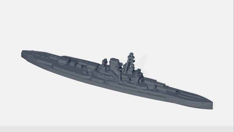 German Ersatz Yorck - Battleship