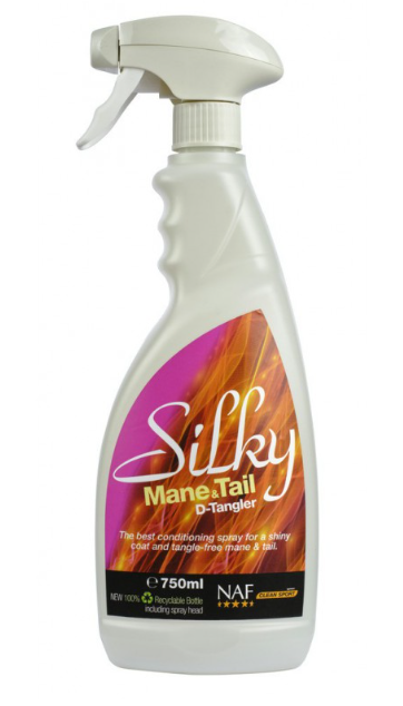 Soin de la crinière NAF &quot;D-TANGLER SILK MANE &amp; TAIL&quot;