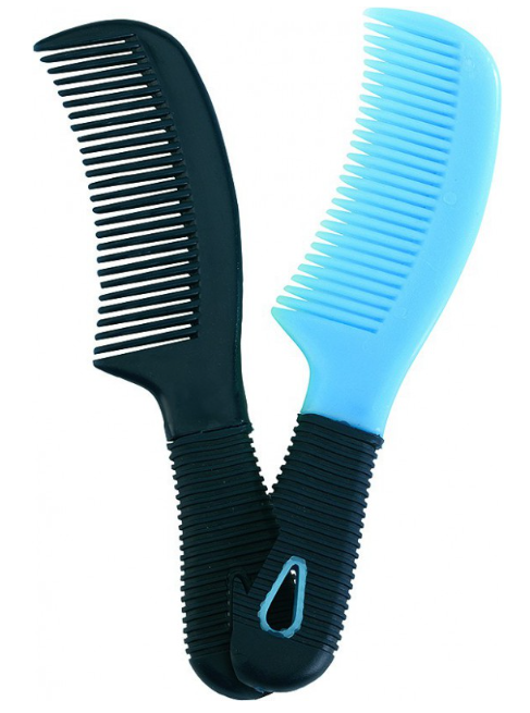 Sellerie Equideal à Saint-Dié 

Peigne P.V.C Hippotonic &quot;Soft&quot;​

Peigne à queue en plastique avec poignée en caoutchouc anti-dérapant.