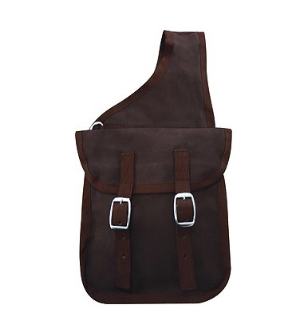 Sellerie Equideal à Saint-Dié 
Sacoche double de randonnée RANDOL&#39;S. Sacoche de couleur noir.​
En toile imperméable canvas. Equipée de deux grandes poches, fermeture par sanglons en nylon.