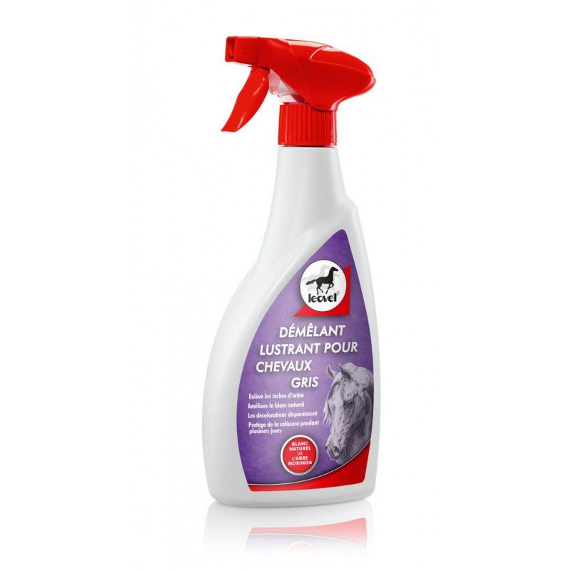 Démêlant LEOVET chevaux gris, spray