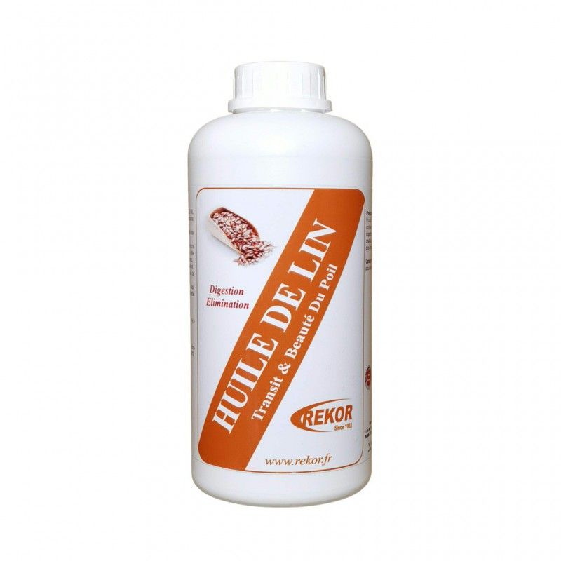 Huile de lin &quot;LINSEED OIL&quot; REKOR