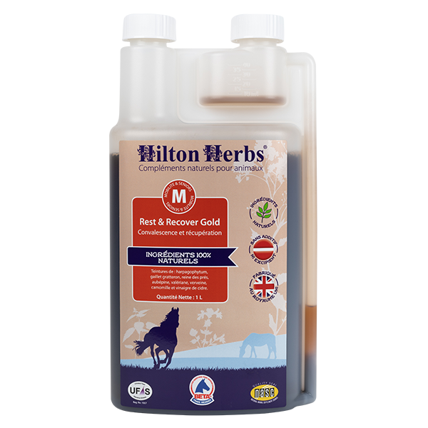REST &amp; RECOVER GOLD
Convalescence et calmant pour chevaux