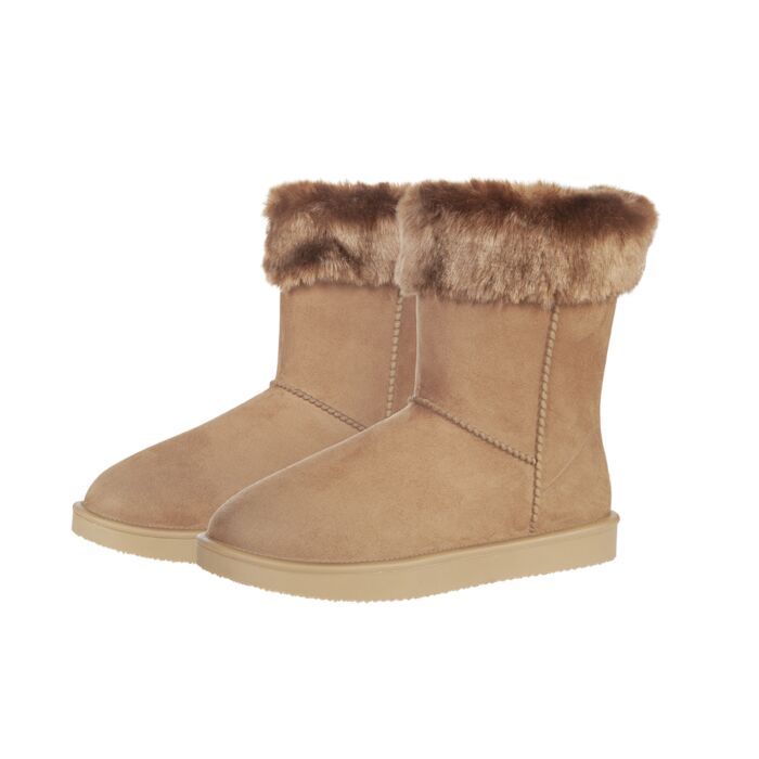 Sellerie Equideal, Saint-Dié
bottes fourrées imperméables avec une haute tenue en chaleur et un aspect peau de daim, doublure teddy