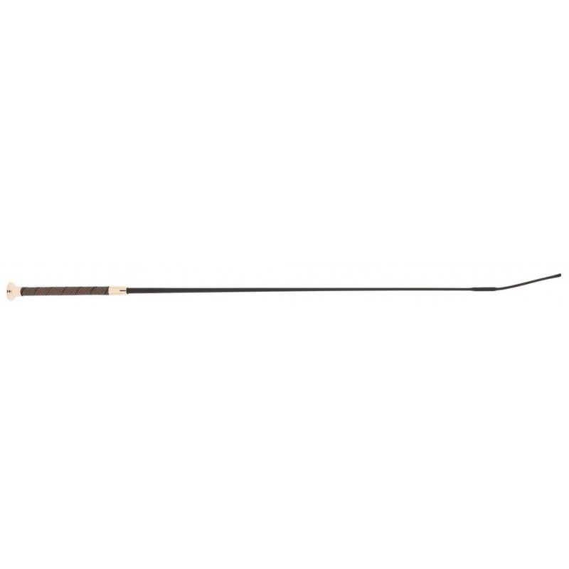 Sellerie Equideal à Saint-Dié 
Stick de dressage WHIP &amp; GO modèle &quot;Soft picot&quot; 
Corps en fibre de verre recouvert nylon tressé. Poignée antidérapante. Culot coloris ou rose ou argenté selon coloris
Taille : 110cm