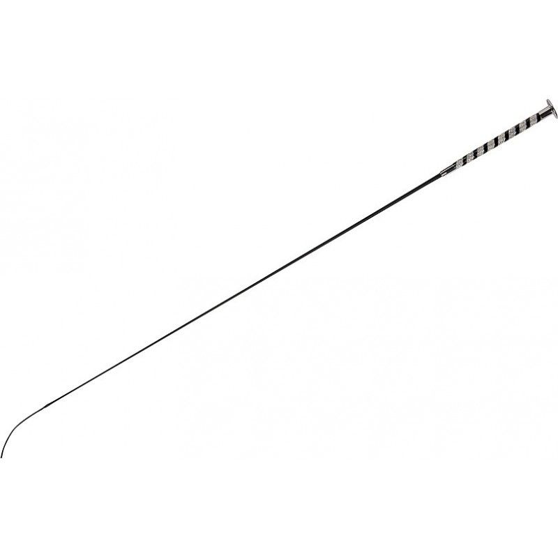 Sellerie Equideal à Saint-Dié 
Stick de dressage WHIP &amp; GO modèle &quot;Diamond&quot;​
Âme en fibre de verre recouverte nylon, tressé et culot métal. Poignée fine alternant spirale de strass incrustés et spirale P.V.C.
Taille : 120 cm