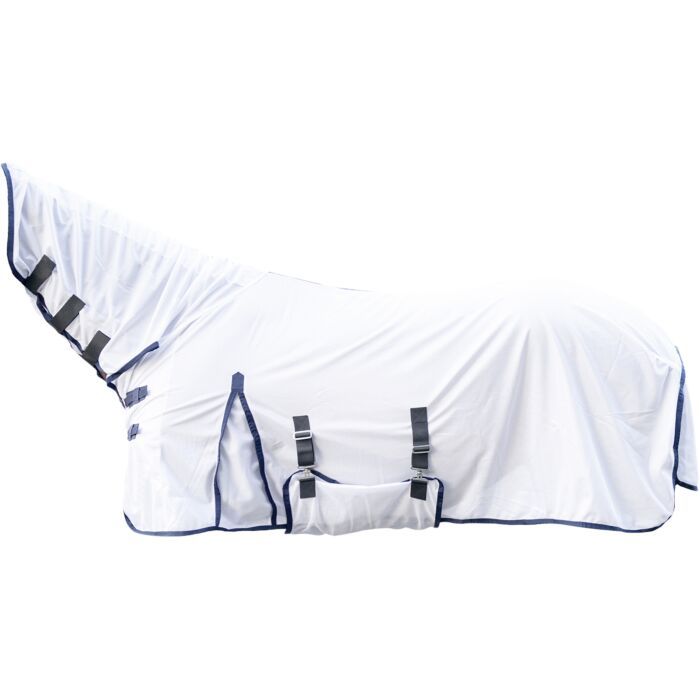 Sellerie Equideal à Saint-Dié 
Couverture anti mouche intégrale HKM modèle &quot;Lyon&quot;​
encolure non détachable
protection du cheval contre les insectes
courroie de queue
haute qualité antidéchirure
sangle universelle
bavette