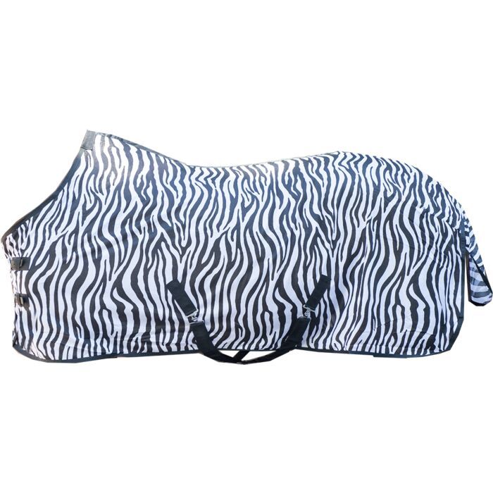 Sellerie Equideal à Saint-Dié 
Couverture anti mouche HKM modèle &quot;Zebra&quot;​
sangles croisées
pas de perforation possible
courroie de queue
haute qualité antidéchirure
fermetures avant réglables
côtés extra longs
pas d&#39;accumulation thermique
l&#39;imprimé zèbre réduit le nombre d&#39;insectes