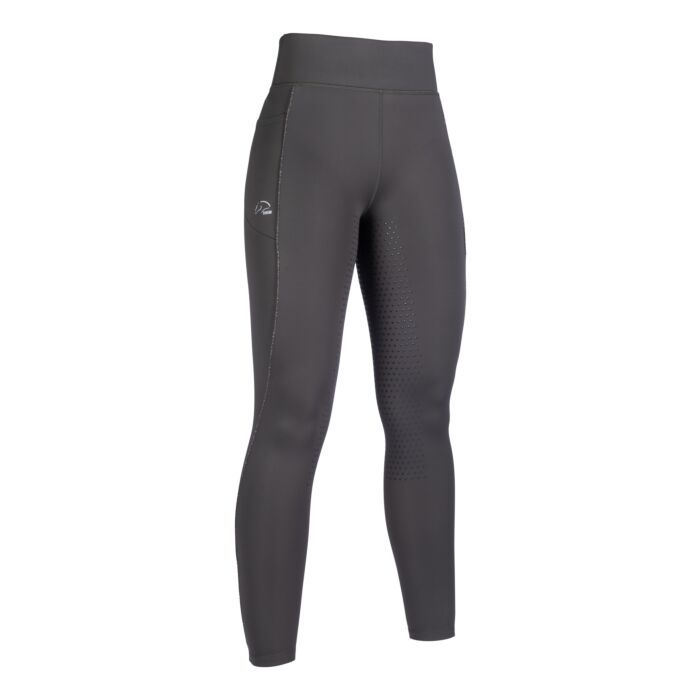 Sellerie Equideal à Saint-Dié
Leggings HKM modèle Alice fond 1/1 en silicone avec poche latéral pour téléphone portable. 
Leggings bi élastiques 

 