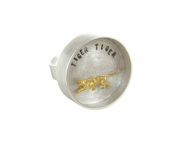 Tiger Tiger Burning Bright Ring