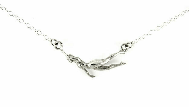 Float Necklace Sterling Silver