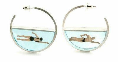 Swimmer resin and silver