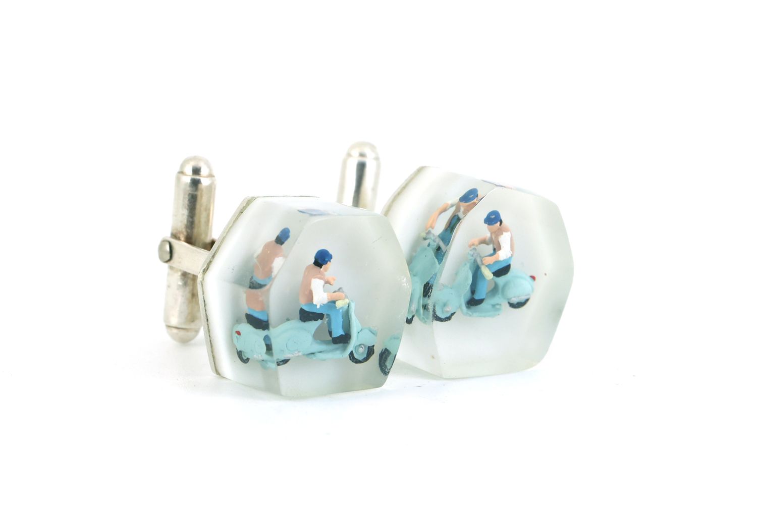 Scooter cufflinks