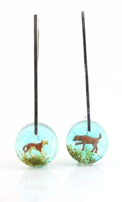 Dog days earrings