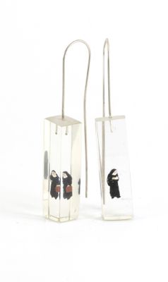 One-of-a-Kind Nun earrings