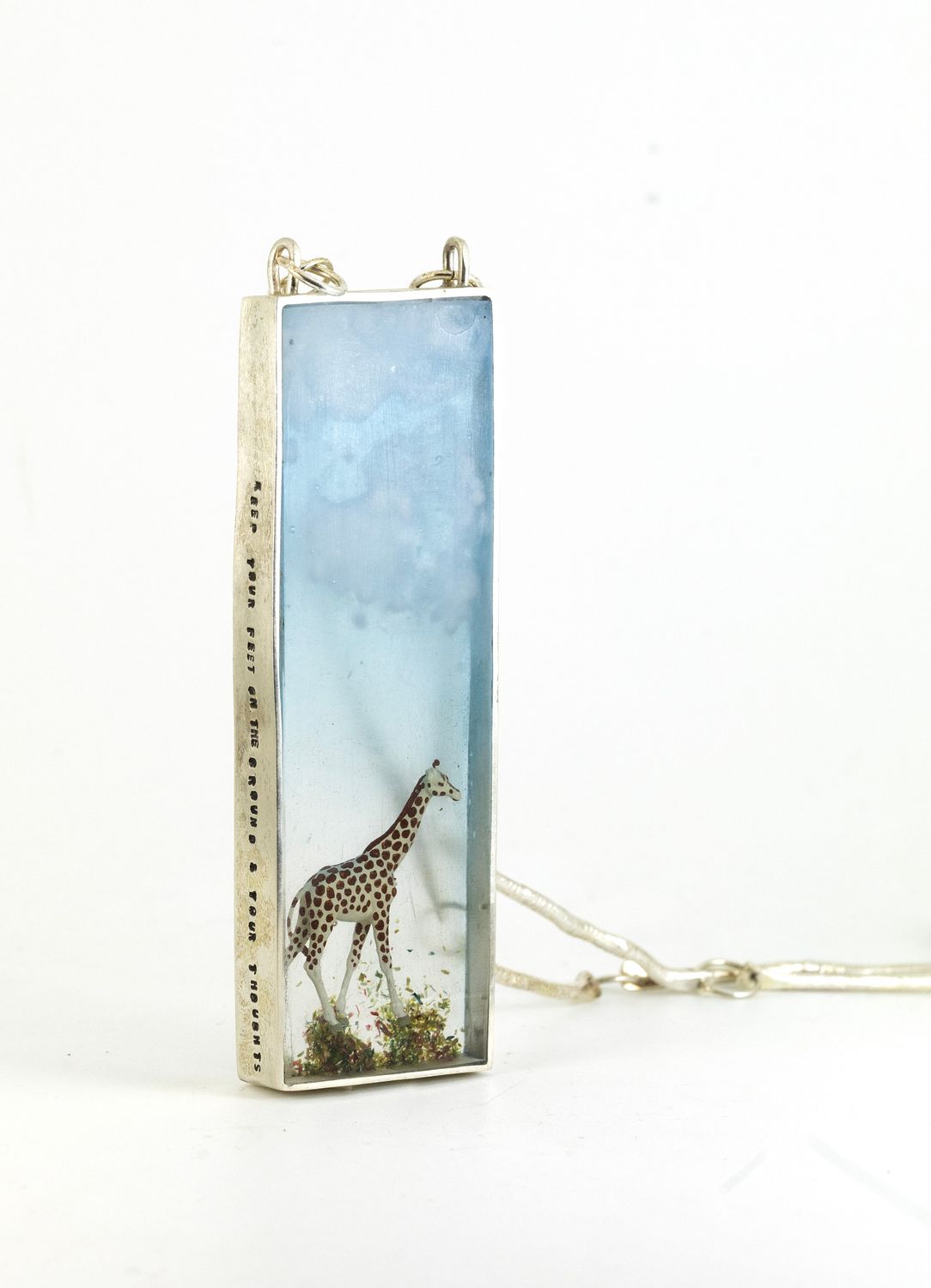 Keep your Feet on the Ground Necklace
