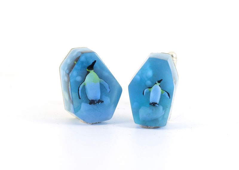 Penguin Shard Cufflinks