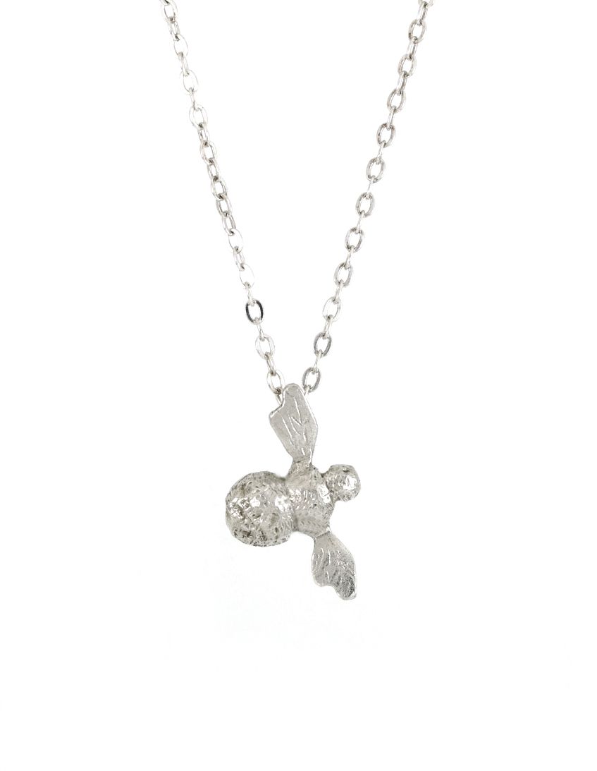 Tiny Silver Bee Necklace ✨🐝