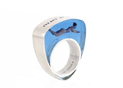 Swimmer ring - white bikini - SIZE Q IN STOCK Swimmer ring - white bikini - SIZE Q IN STOCK