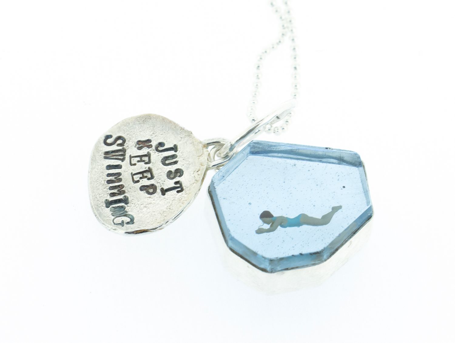 Midget Gems Pendant: Just keep swimming