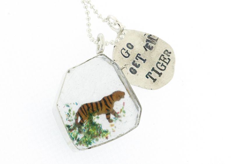 Midget Gems Pendant: Go Get 'em Tiger