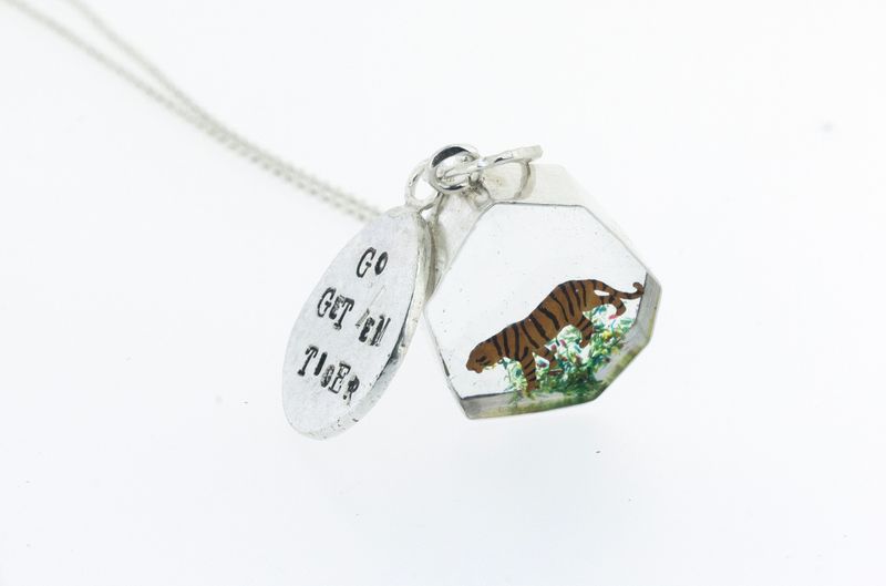 Midget Gems Pendant: Go Get 'em Tiger (No. 2)