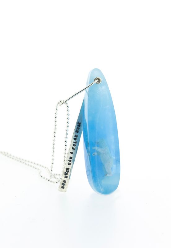 Solo Voyager - Polar Bear Long Pendant Necklace 1