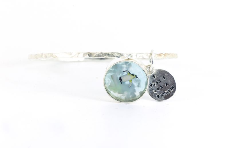 "I wish I had a penguin" Bangle - Bangle 2