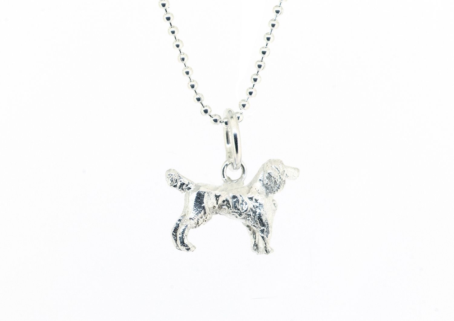 The Spaniel Heartbeat Necklace