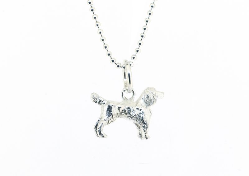 The Spaniel Heartbeat Necklace
