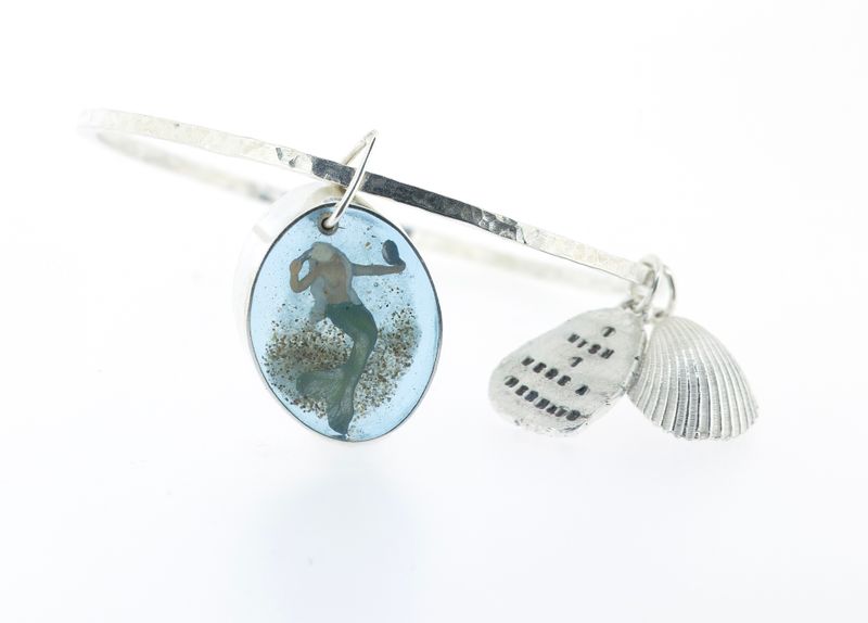 I Wish I Were a Mermaid Bangle