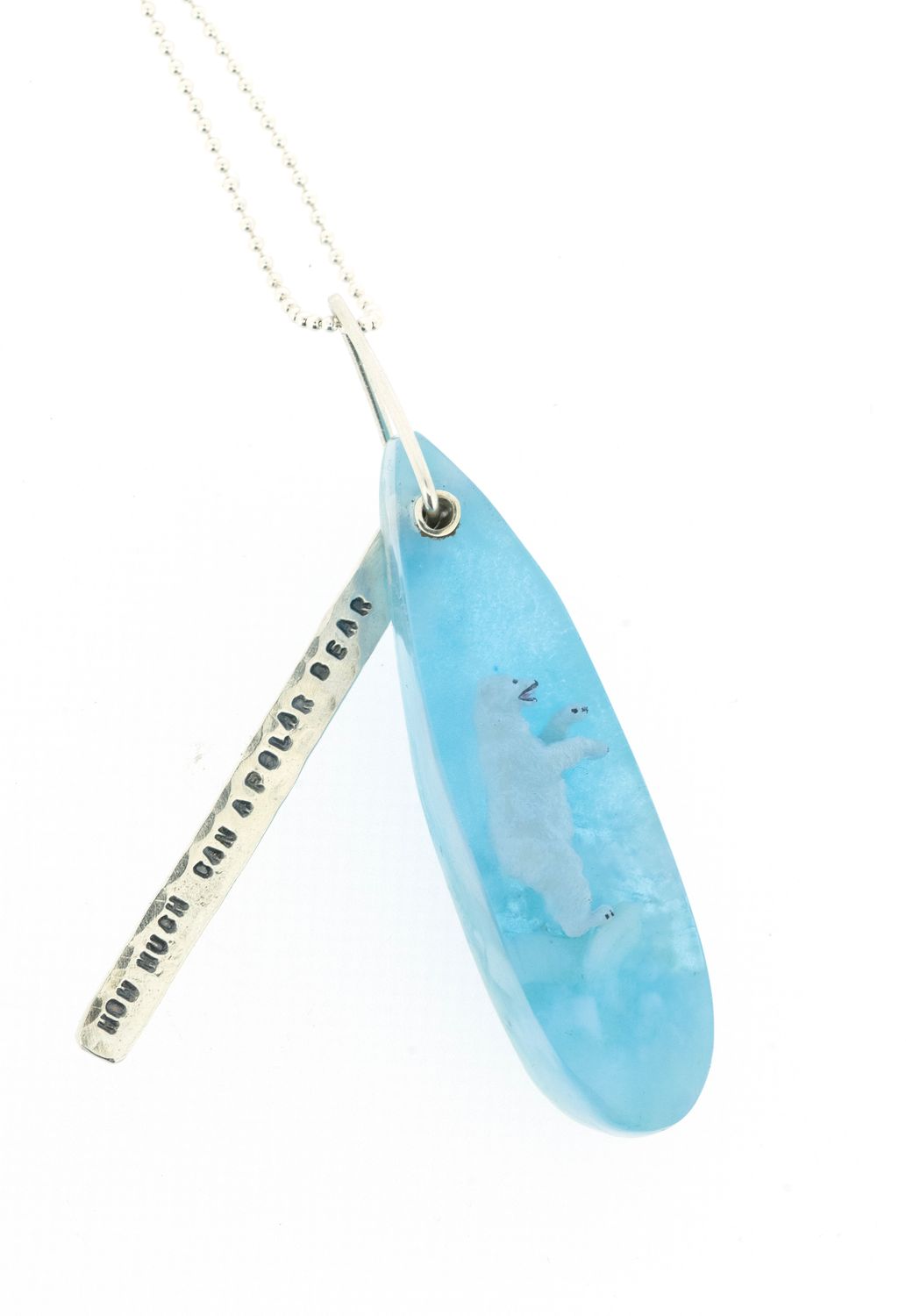Solo Voyager - Polar Bear Long Pendant Necklace 2