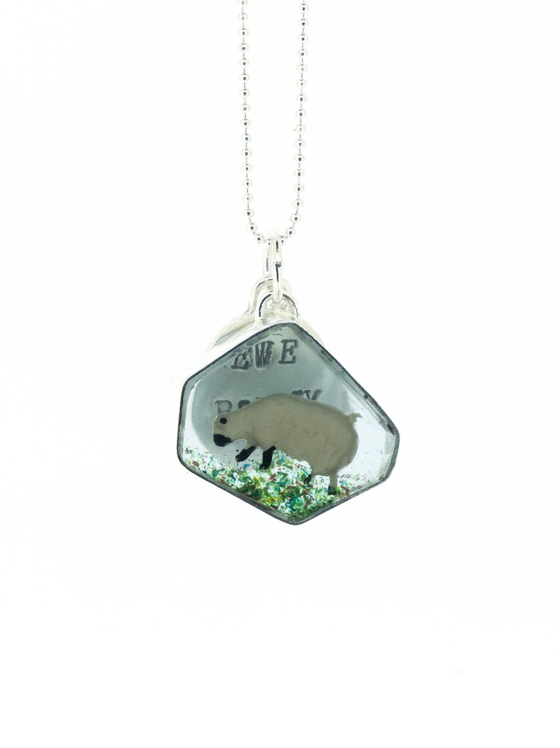 Midget Gem Pendant:  Ewe Beauty