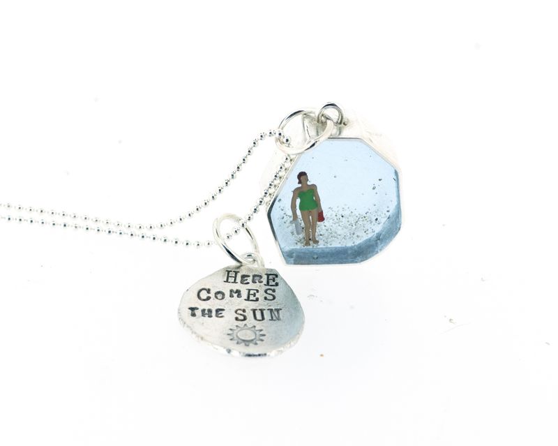 Midget Gem Pendant: Here Comes the Sun