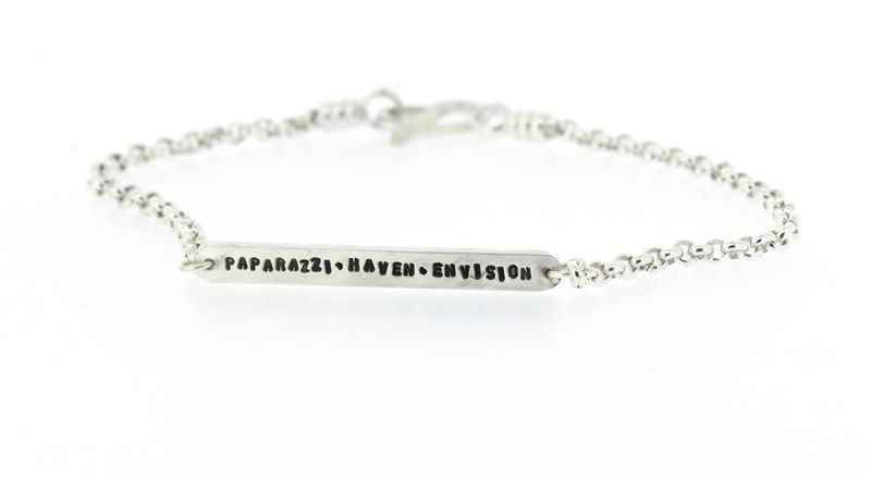 The Place - Sterling Silver Co-ordinates or What3Words Bracelet