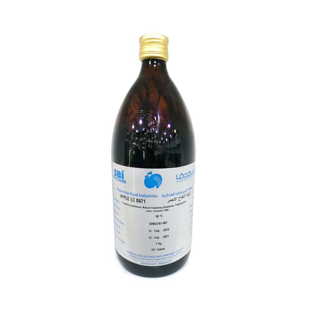 نكهة تفاح احمر