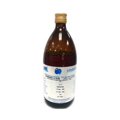 نكهة فراولة احمر شفاف