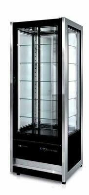 ثلاجة عرض عامودي ISA CRISTAL TOWER 725 RV TN BLACK